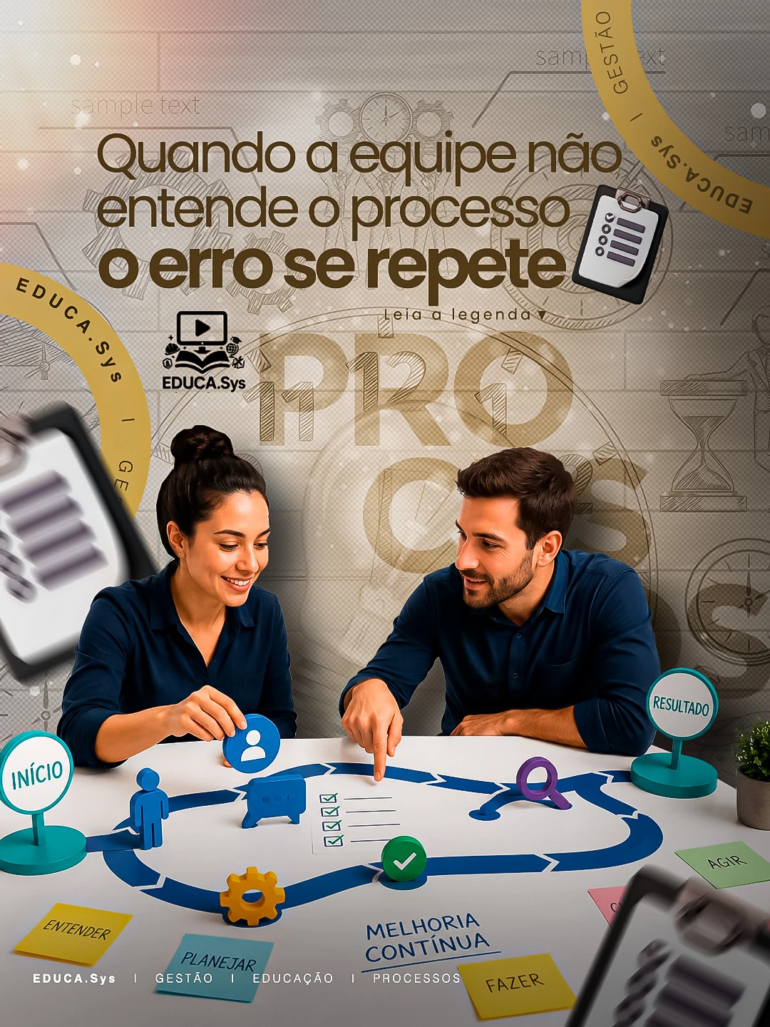 Julho · EDUCA.SYS — Quando a equipe não entende o processo
